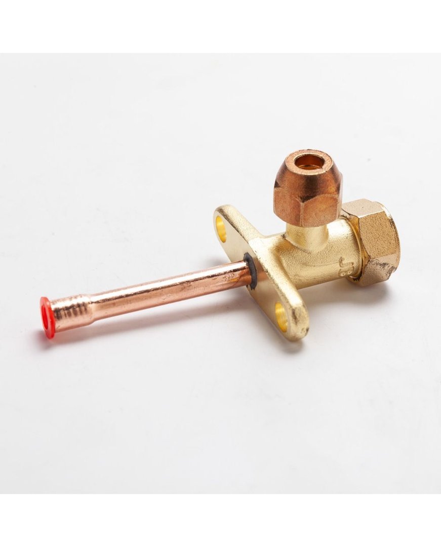 VALVULA RECTA PARA SPLIT 1/4 PARA GAS R-22